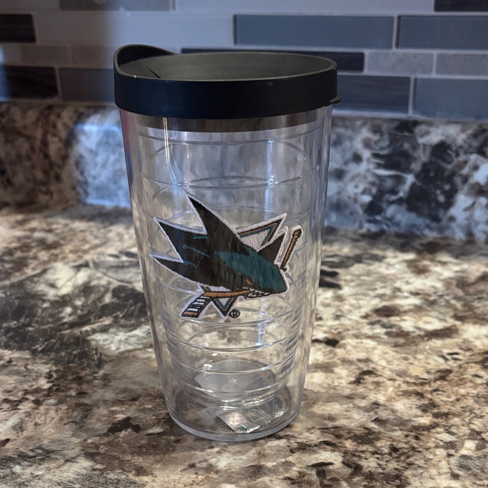 Tervis Sanjose Sharks Black Lid Tumbler